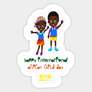 AFRICAN CHILD DAY Sticker